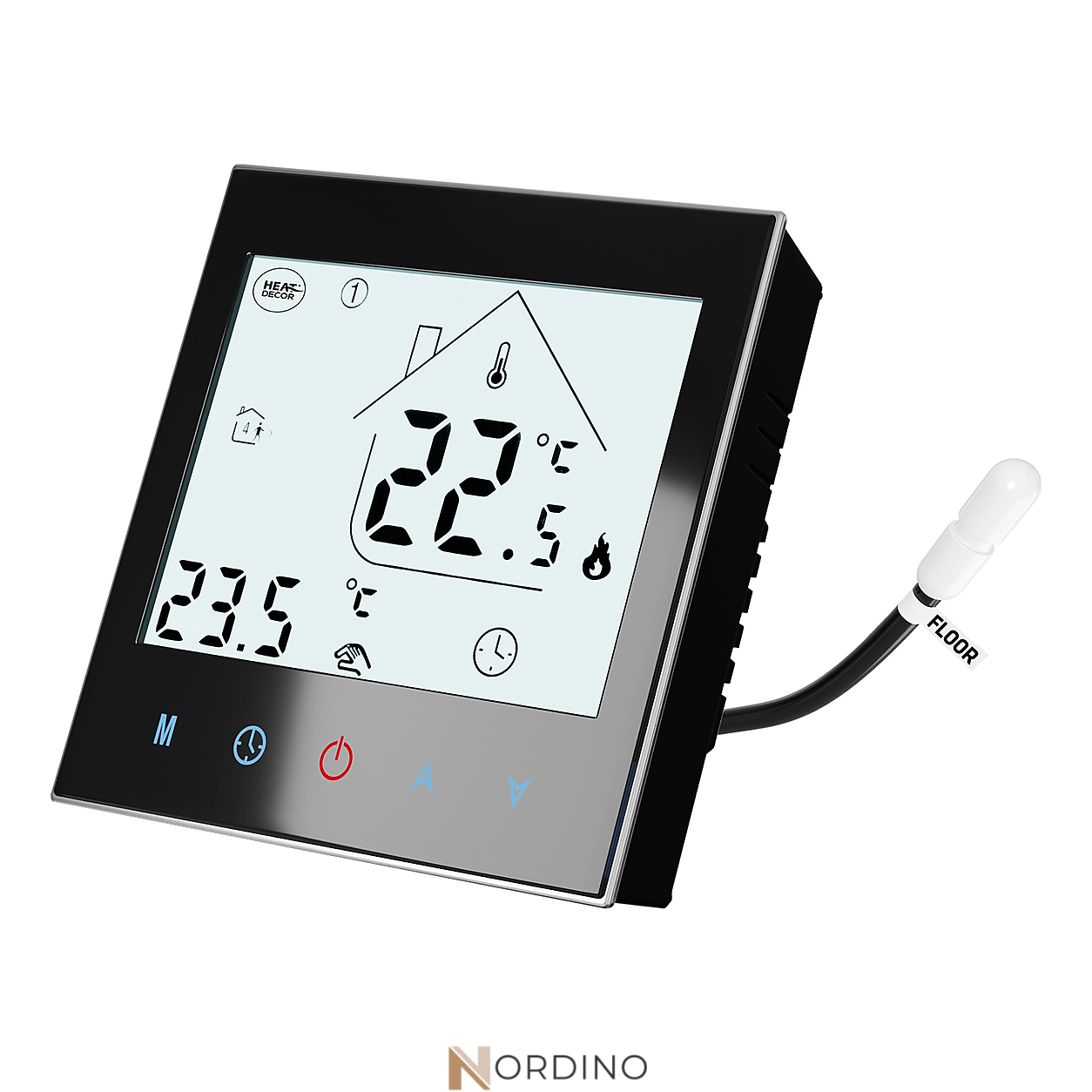 Termostat Heat Decor HD-T1000 Zigbee 3.0 - czarny