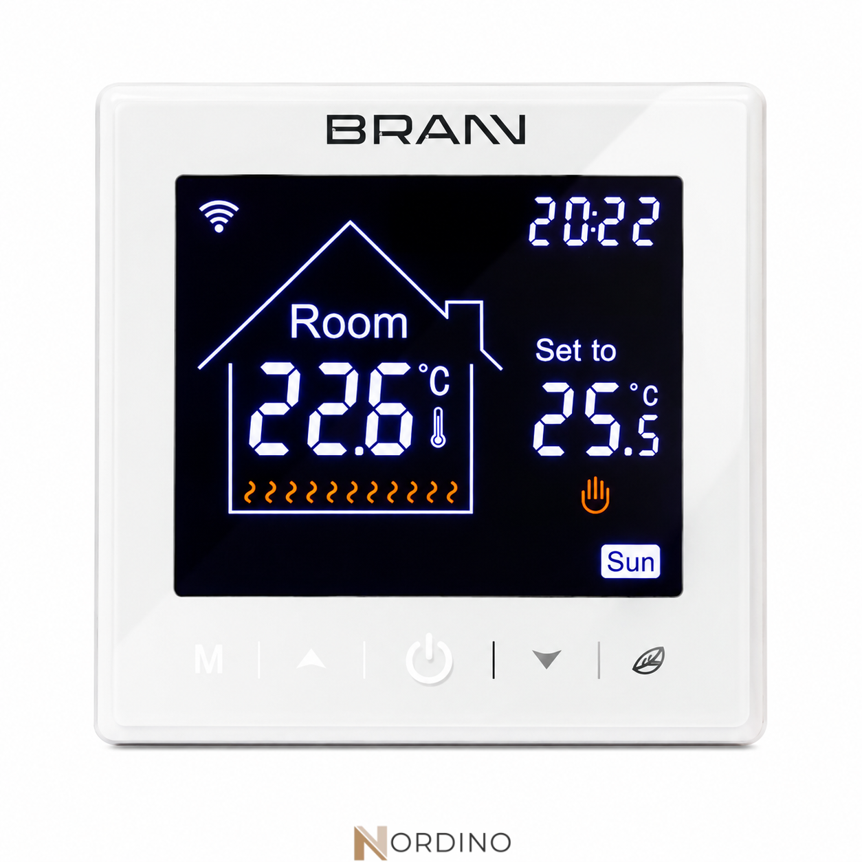Termostat BRANN BC 400E - biały